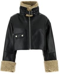 Nanushka - Giacca Jemma in similpelle nera - Lyst