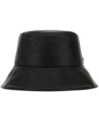 Helen Kaminski - Cappello da pescatore Whitney in nappa nera - Lyst