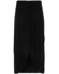 Courreges - Polyester Blend Skirt - Lyst