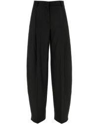 ANDAMANE - Embroidered Jacquard Tracy Wide-leg Pant - Lyst