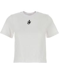 JW Anderson - Jw Anderson Cotton T-Shirt - Lyst