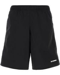 Jil Sander - Stretch Nylon Swimming Shorts - Lyst