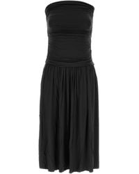 GIMAGUAS - Black Jersey Fortuna Dress - Lyst