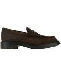 Tod's - Suede Loafers - Lyst
