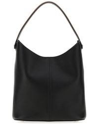 Maison Margiela - Black Leather Dress-age Shopping Bag - Lyst