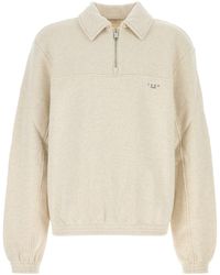 1989 STUDIO - Melange Sand Cotton Sweatshirt - Lyst