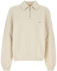 1989 STUDIO - Felpa in cotone sabbia melangè - Lyst