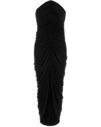 Alexander Wang - Structured Bodice Midi Dress - Lyst
