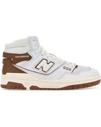 New Balance - Two-tone Leather 650 Sneakers - Lyst