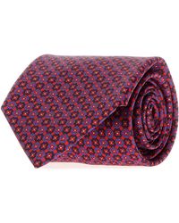 Brioni - Embroidered Silk Tie - Lyst