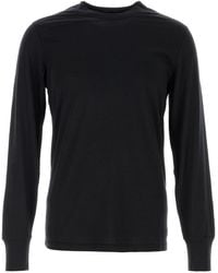 Tom Ford - Black Lyocell Blend T-shirt - Lyst