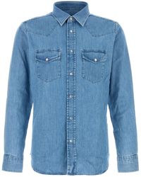 Tom Ford - Camicia in denim - Lyst