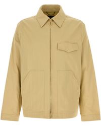Paltò - Beige Cotton Blend Dante Jacket - Lyst