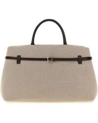 MANU Atelier - Cappuccino Canvas Le Cambon 40 Shopping Bag - Lyst