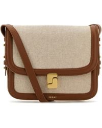 Soeur - Two-tone Canvas Maxi Bellissima Crossbody Bag - Lyst