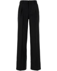 PT Torino - Black Wool Blend Lola Pant - Lyst