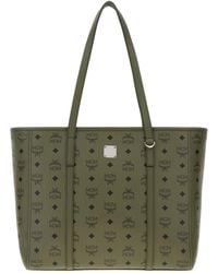 MCM - Printed Canvas Toni Shopping Bag - Lyst