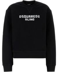 DSquared² - Cotton Sweatshirt - Lyst