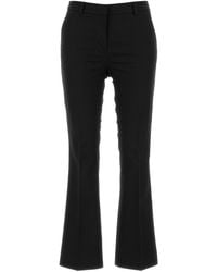 PT Torino - Black Stretch Cotton Pant - Lyst