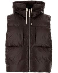 Jil Sander - Chocolate Nylon Down Jacket - Lyst