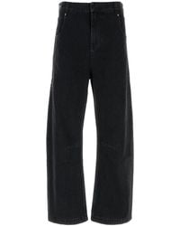 Entire studios - Black Denim Gem Jeans - Lyst