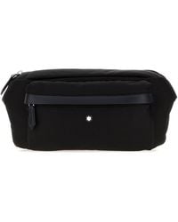 Montblanc - Black Canvas Belt Bag - Lyst