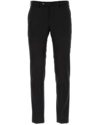 PT Torino - Black Stretch Wool Pant - Lyst