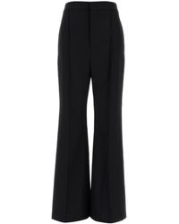 Carven - Black Wool Evase Pant - Lyst