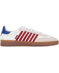 DSquared² - Dsquared Leather Boxer Sneakers - Lyst