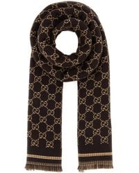 Gucci - Sciarpa in jacquard GG - Lyst