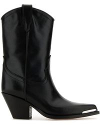 Sonora Boots - Stivaletti Clara in pelle nera - Lyst