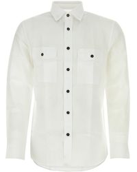 Brioni - Linen Shirt - Lyst