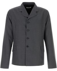 Jil Sander - Dark Wool Blazer - Lyst