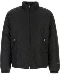 Jil Sander - Black Polyester Down Jacket - Lyst