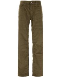 Etro - Army Green Stretch Corduroy Pant - Lyst