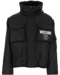 Moschino - Nylon Padded Jacket - Lyst