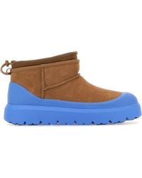 UGG - Biscuit Suede Ultra Mini Weather Hybrid Ankle Boots - Lyst