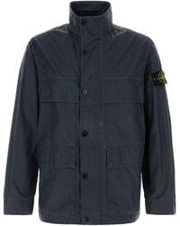 Stone Island - Logo Jacket - Lyst