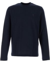 Ami Paris - Censored Heron Logo T-Shirt - Lyst
