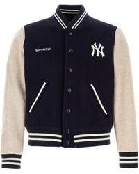 Sporty & Rich - Logo Varsity Jacket - Lyst