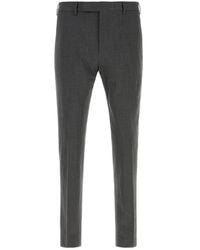 PT Torino - Dark Grey Stretch Wool Pant - Lyst