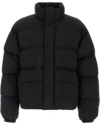 Jil Sander - Black Nylon Blend Down Jacket - Lyst