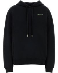 Off-White c/o Virgil Abloh - Arrow Leaves Reg Hoodie - Lyst