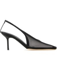 ARMARIUM - Black Mesh Evelina Pumps - Lyst