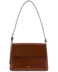 A.P.C. - Leather Virginie Shoulder Bag - Lyst