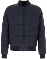 Herno - Dark Nylon Down Jacket - Lyst