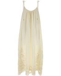 Cult Gaia - Ivory Cotton Blend Magda Dress - Lyst