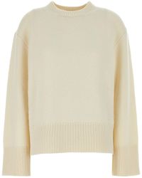 Camilla & Marc - Ivory Wool Blend Ash Oversize Sweater - Lyst