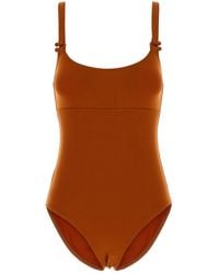 Eres - Orange Stretch Nylon Inspiring Swimsuit - Lyst