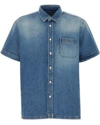 Givenchy - Camicia in denim - Lyst